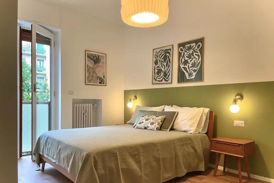 Luxury 2 Bedroom Apartament, Close To San Siro, Fiera And 10 Min Metro To Duomo Milan Extérieur photo